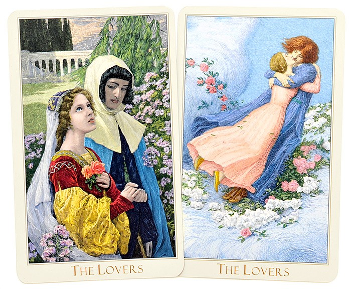 Nowy (drugie wydanie) The Victorian Romantic Tarot 2012
